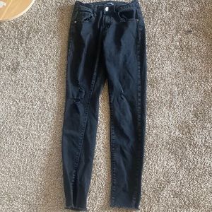 Black Bamboo skinny jeans